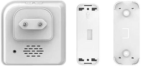Doorbell Solight Wireless Doorbell, 2 Buttons, In-Socket, 200m, White, Learning Code Back page