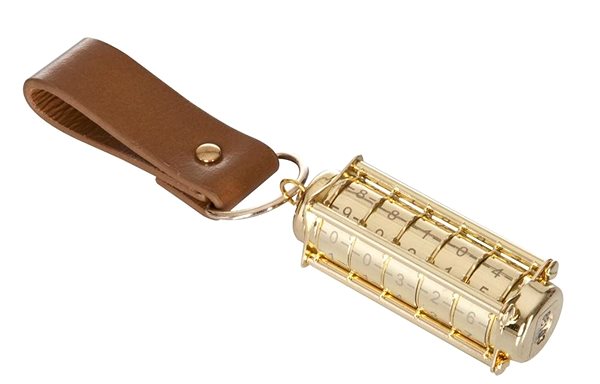 Flash Drive IRONGLYPH Cryptex 64GB, Gold Lateral view