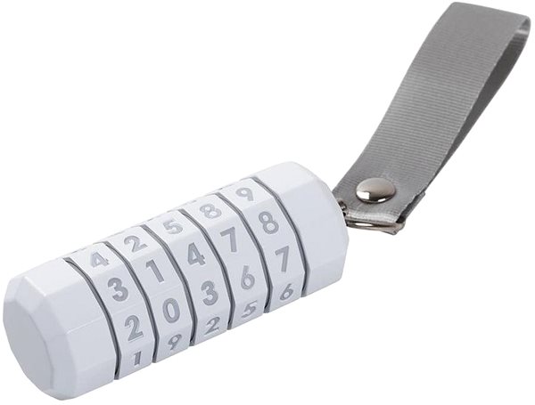 USB kľúč Indivo LokenToken 32 GB Micro USB, biely Bočný pohľad