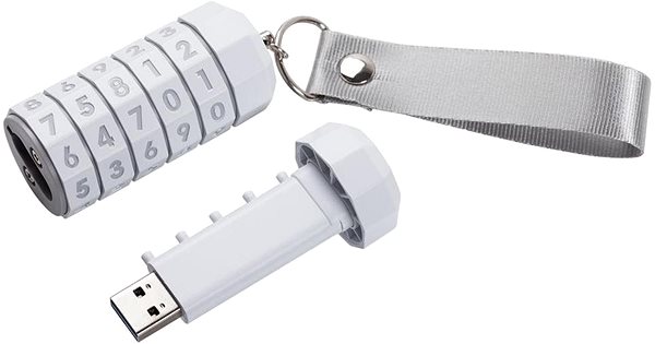 USB kľúč Indivo LokenToken 32 GB Micro USB, biely Vlastnosti/technológia