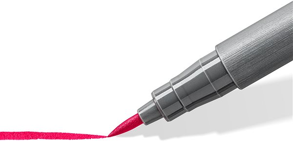 Filzstifte STAEDTLER 371 Brush Marker Basic, 12 Farben ...