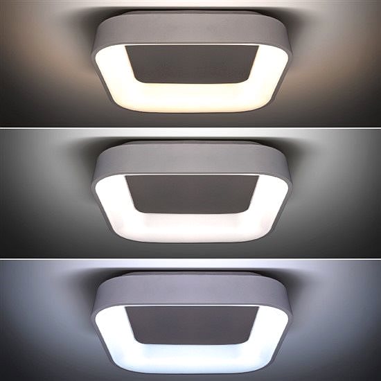Stropné svietidlo Solight LED stropné svetlo štvorcové Treviso, 48 W, 2880 lm, stmievateľné, diaľkové ovládanie, biela Vlastnosti/technológia
