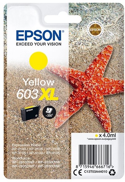 Tintapatron Epson 603XL sárga ...