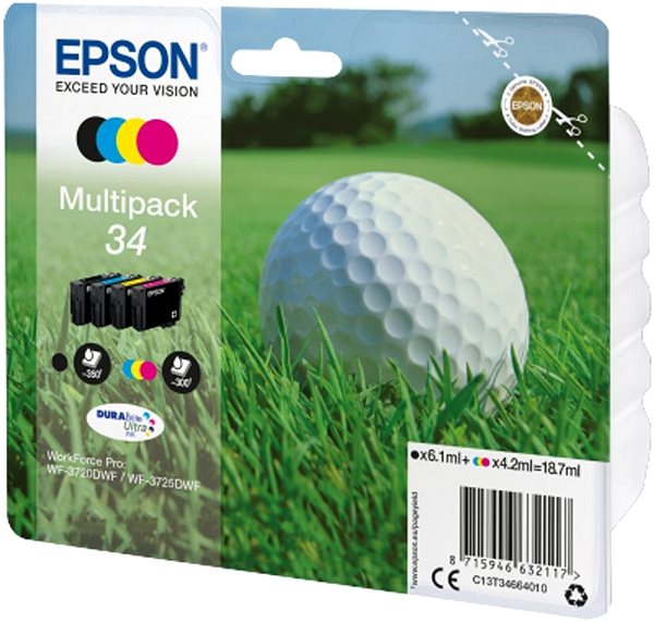 Tintapatron Epson T34 Multipack ...