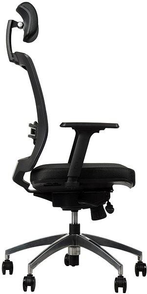 Office Chair Swivel chair with extended seat GN-301/ALU BLACK ...