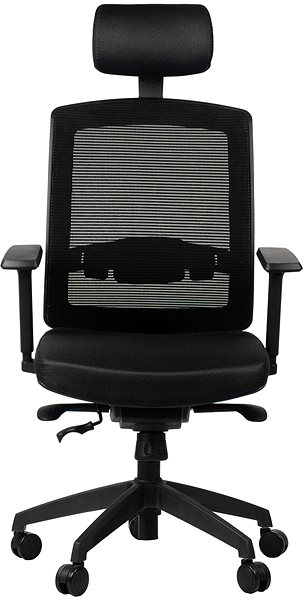 Office Chair Swivel chair with extended seat GN-301 BLACK ...