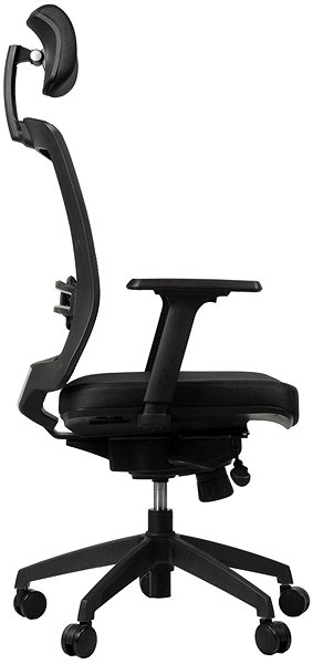 Office Chair Swivel chair with extended seat GN-301 BLACK ...