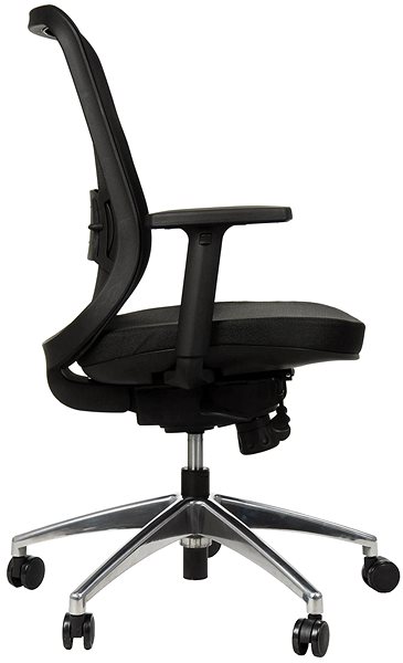 Office Chair Swivel chair with extended seat GN-310/ALU BLACK ...