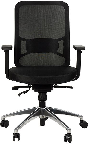 Office Chair Swivel chair with extended seat GN-310/ALU BLACK ...