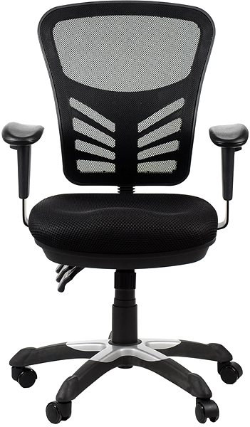Kancelárska stolička Otočná stolička HG-0001 BLACK ...