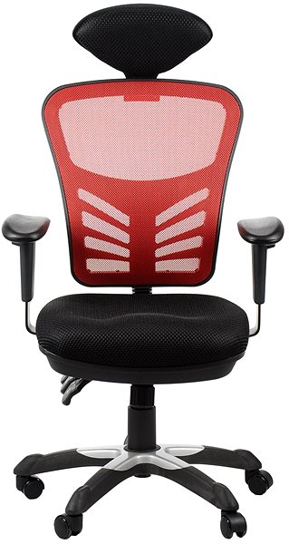 Kancelárska stolička Otočná stolička HG-0001H RED ...