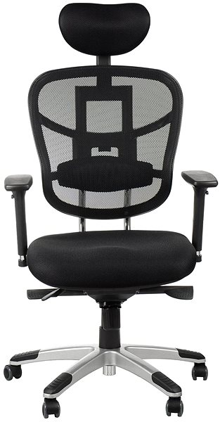Office Chair Swivel chair with extended seat HN-5018 BLACK ...