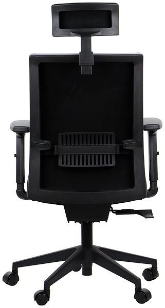 Office Chair Swivel chair with extended seat RIVERTON F/H, various colours, black/grey ...