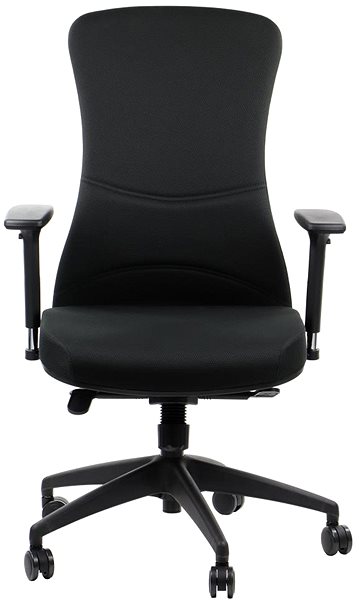 Office Chair Swivel chair with extended seat KENTON BLACK ...