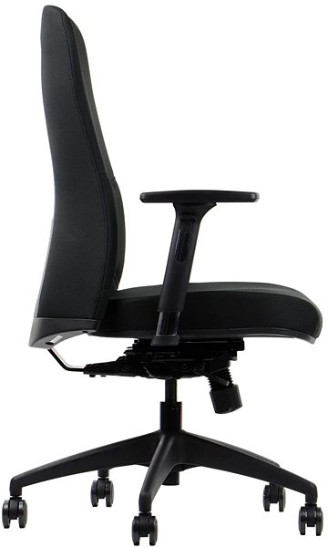 Office Chair Swivel chair with extended seat KENTON BLACK ...