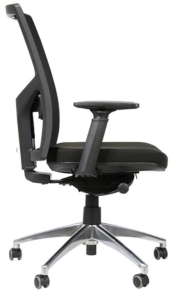 Office Chair Swivel chair with extended seat KB-8922B-S/ALU BLACK ...