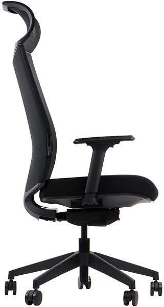 Office Chair Swivel chair with extended seat RYDER BLACK MECHANISMUS ...