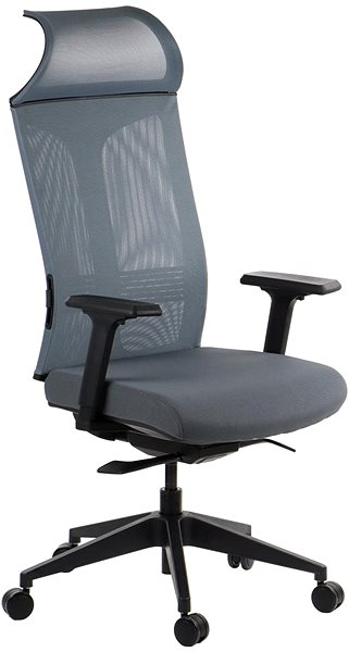 Office Chair Swivel chair with extendable seat RYDER GRAY MECHANISM SELF-INCLUDING ...