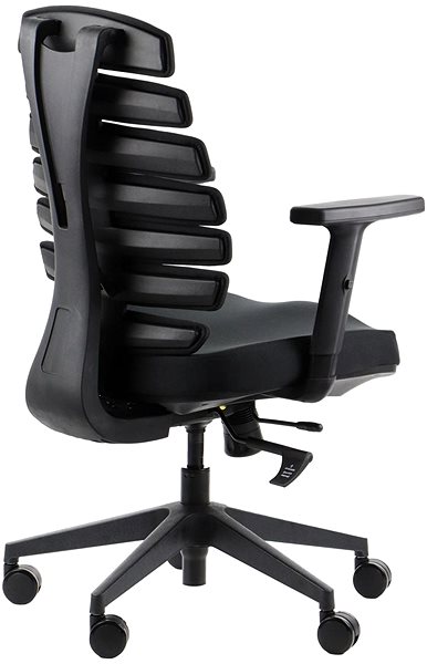 Kancelárska stolička Otočná stolička s predĺženým sedákom LOOP BLACK ...