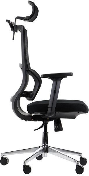 Office Chair Swivel chair with extended seat TRENT BLACK ...