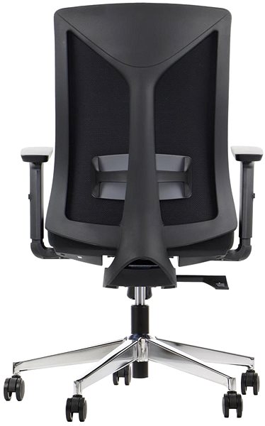 Office Chair PREMIUM TONO swivel chair with black chrome base ...