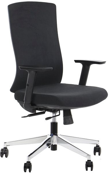 Office Chair PREMIUM TONO swivel chair with black chrome base ...