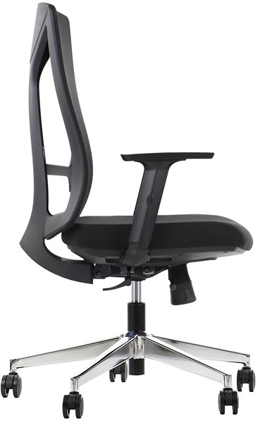 Office Chair PREMIUM TONO swivel chair with black chrome base ...