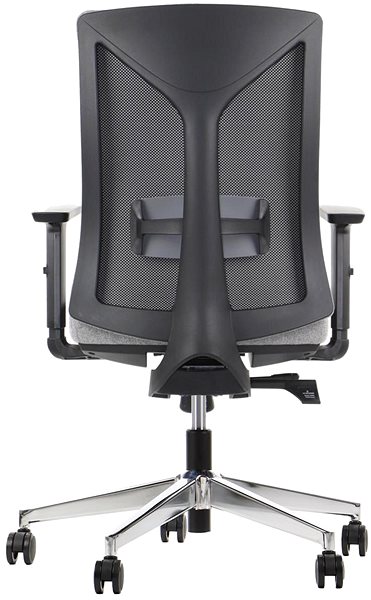 Office Chair Swivel chair PREMIUM TONO grey chrome base ...