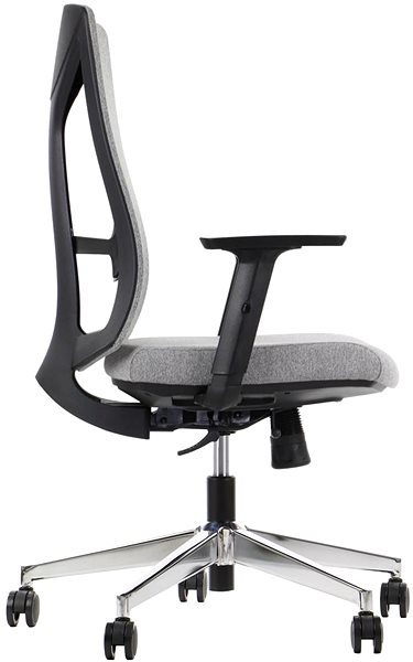 Office Chair Swivel chair PREMIUM TONO grey chrome base ...