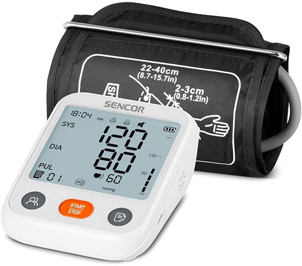 Vérnyomásmérő SENCOR SBP 1150WH ...