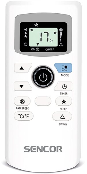 Portable Air Conditioner SENCOR SAC MT9021C Portable Air Conditioner Remote control