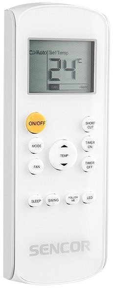 Portable Air Conditioner SENCOR SAC MT1230C Mobile Air Conditioning Remote control
