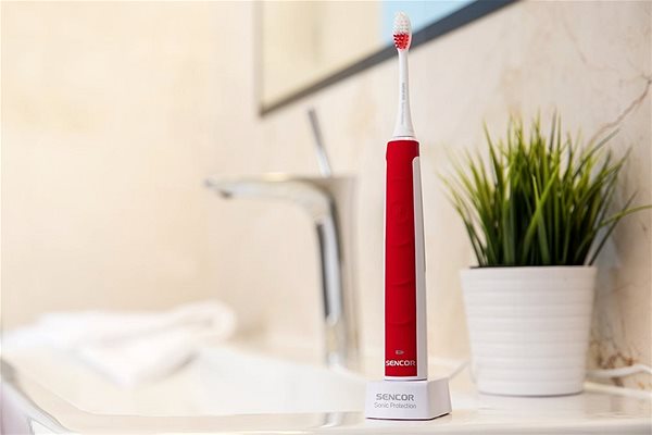 Electric Toothbrush SENCOR SOC 1101RD Sonic Electric Toothbrush Lifestyle