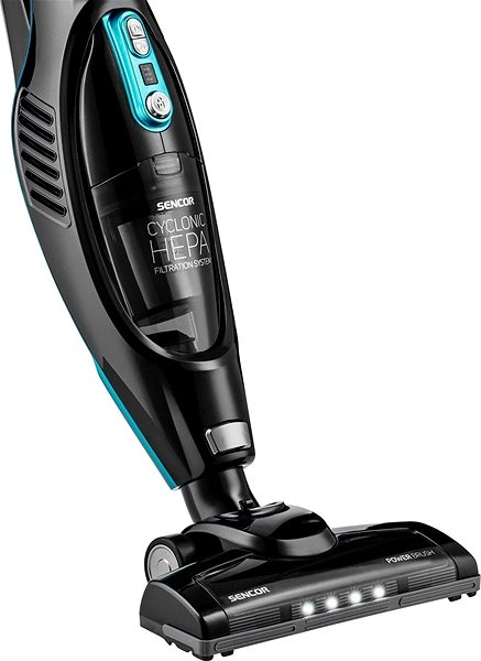 Upright Vacuum Cleaner SENCOR SVC 7822TQ 2-in-1 CLEAN&GO Features/technology