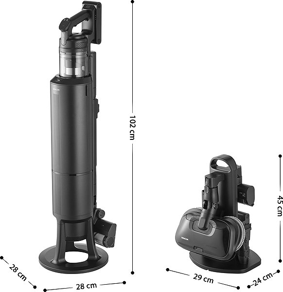Upright Vacuum Cleaner SENCOR S94 Aqua Spin Steam SVC 9486BK ...