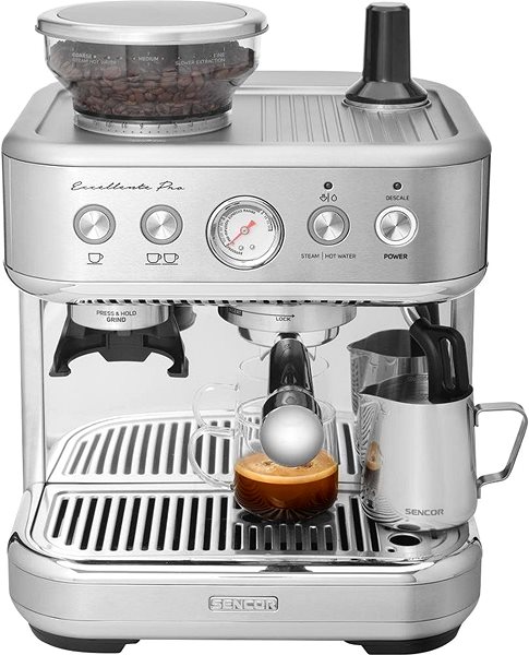 Karos kávéfőző SENCOR SES 6010SS Espresso ...