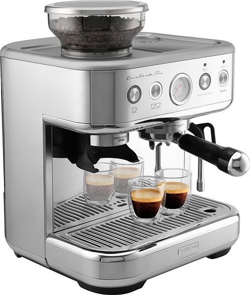 Pákový kávovar SENCOR SES 6010SS Espresso ...