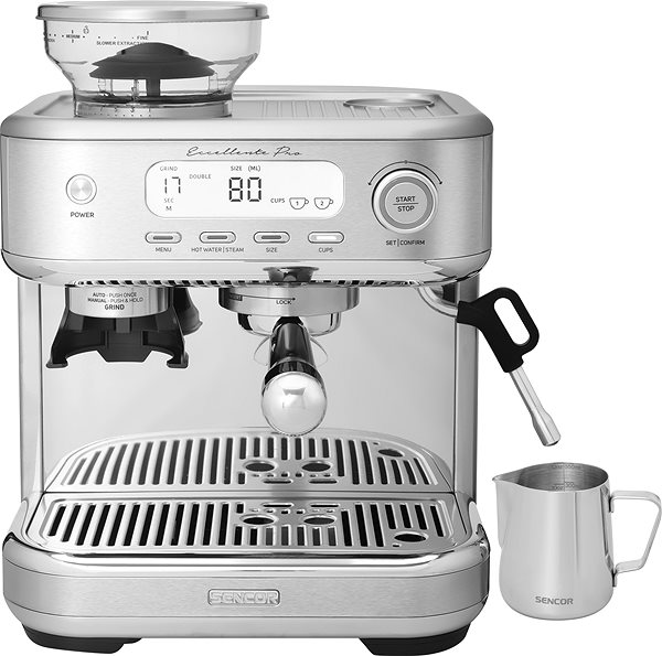 SENCOR SES 6050SS Espresso Lever Coffee Machine.