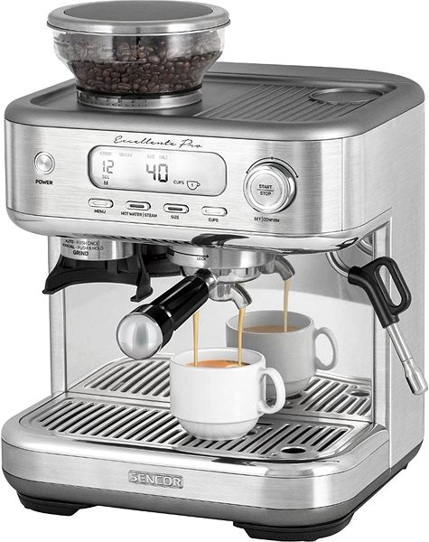 Siebträgermaschine SENCOR SES 6050SS Espresso ...