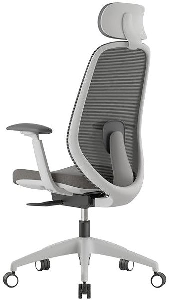 Office Chair Setulo Caeli with headrest, grey ...