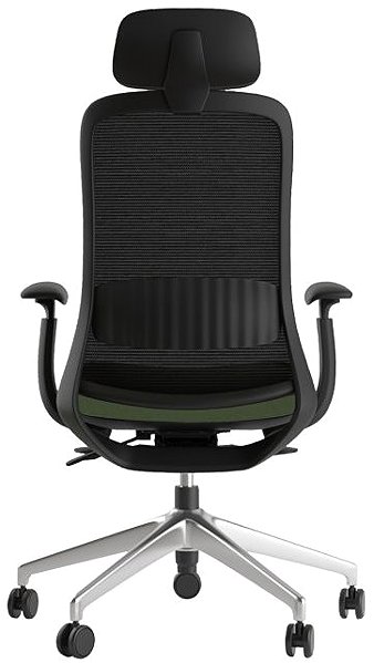 Office Chair Setulo Altarf with headrest, green ...