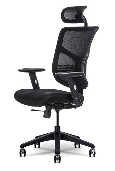 Office Chair Setulo Sotis with headrest black ...