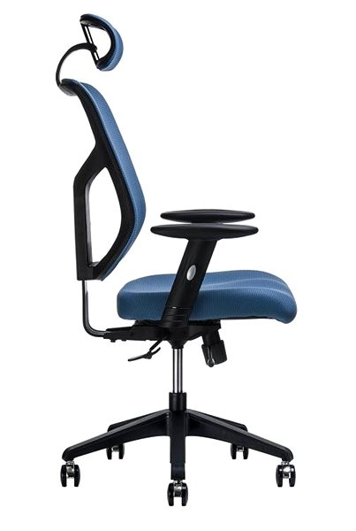 Office Chair Setulo Sotis with headrest blue ...