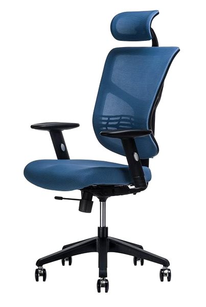 Office Chair Setulo Sotis with headrest blue ...