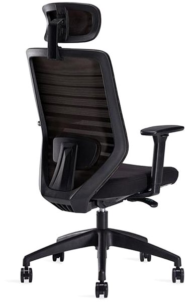 Office Chair Setulo Kuma with headrest black ...