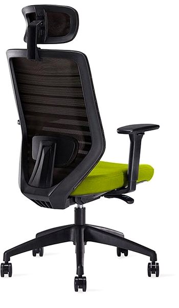 Office Chair Setulo Kuma with headrest green ...