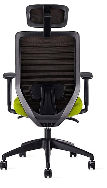 Office Chair Setulo Kuma with headrest green ...