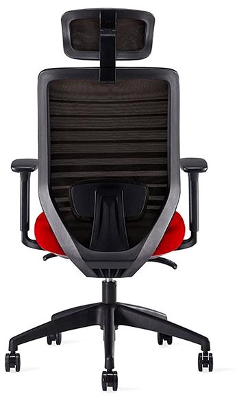 Office Chair Setulo Kuma with headrest red ...