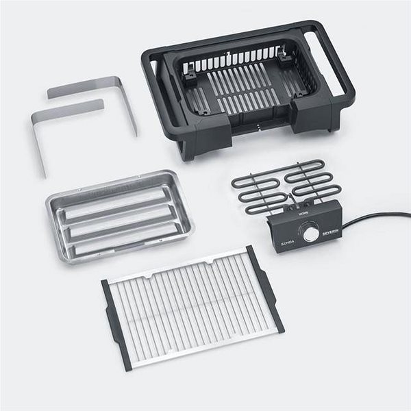 Electric Grill SEVERIN PG 8124 STYLE EVO S Package content