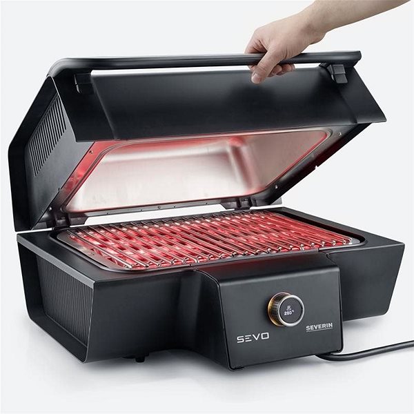 Electric Grill Severin PG 8106 SEVO GT Lateral view